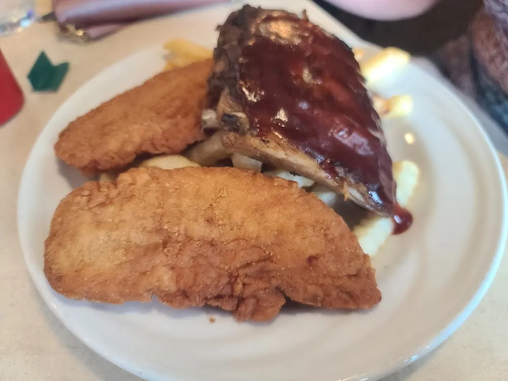 Chicken Strip and Rim Combo